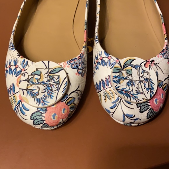 ONE DAY SALE! Tory Burch Minnie Ballet Flat Sz 10.5 EUC - Picture 2 of 9